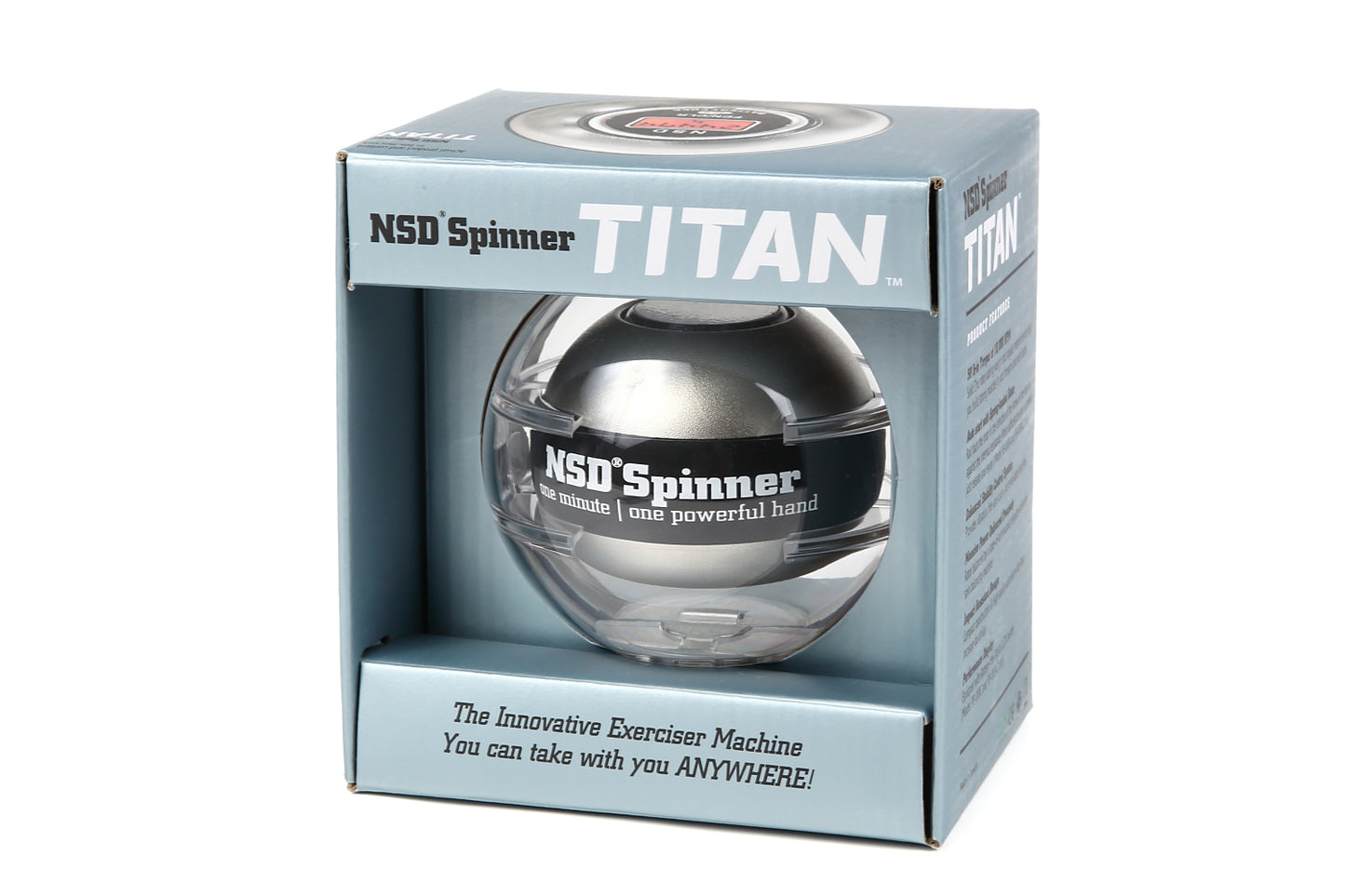 NSD Spinner(NSDスピナー) PB-888AC-METAL SV シルバー TITAN デジタルカウンター搭載 オートスタート式