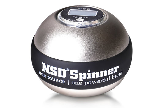 NSD Spinner(NSDスピナー) PB-888AC-METAL SV シルバー TITAN デジタルカウンター搭載 オートスタート式